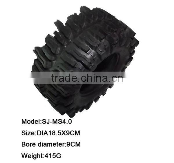 Rubber and silicone material toy tyres