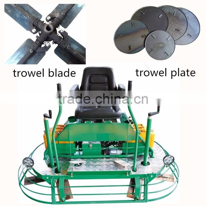 Price for ride on power trowel machine