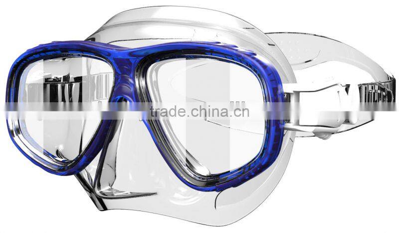 Mirror CE full face diving equipment, diving masks with anti fog(MM-403)