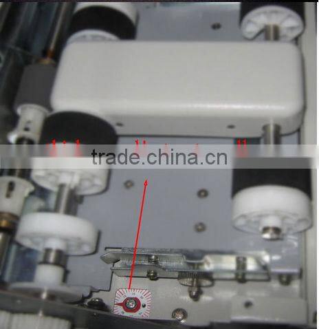 Plastic card cutting machine for pvc card business card