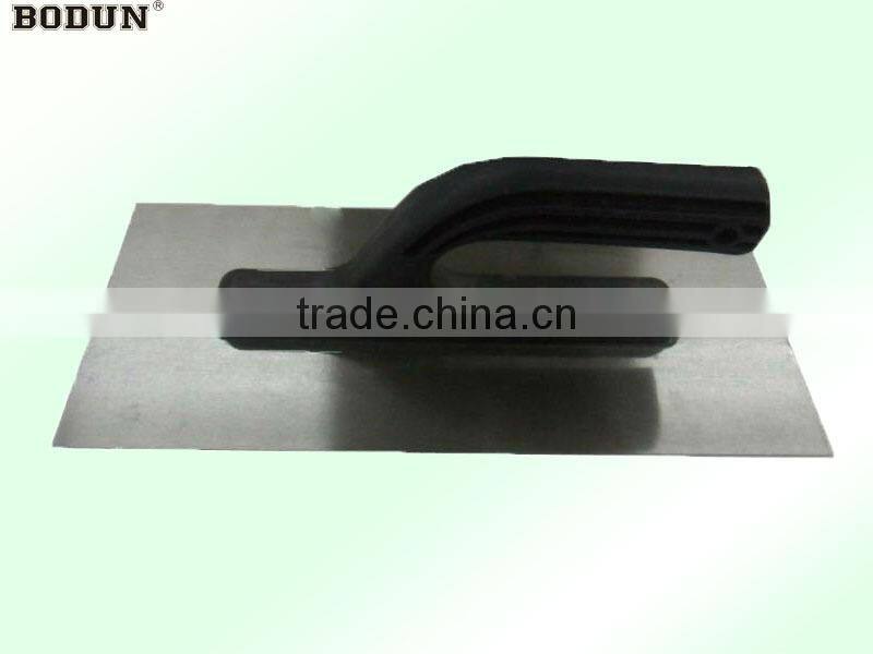 G1043 HT-5727 staining steel float trowel with plastic handle