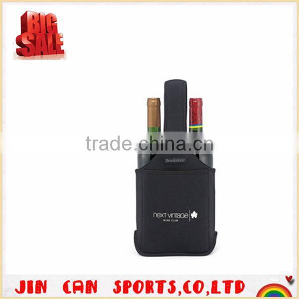 2014New style! neoprene bottle wine totes