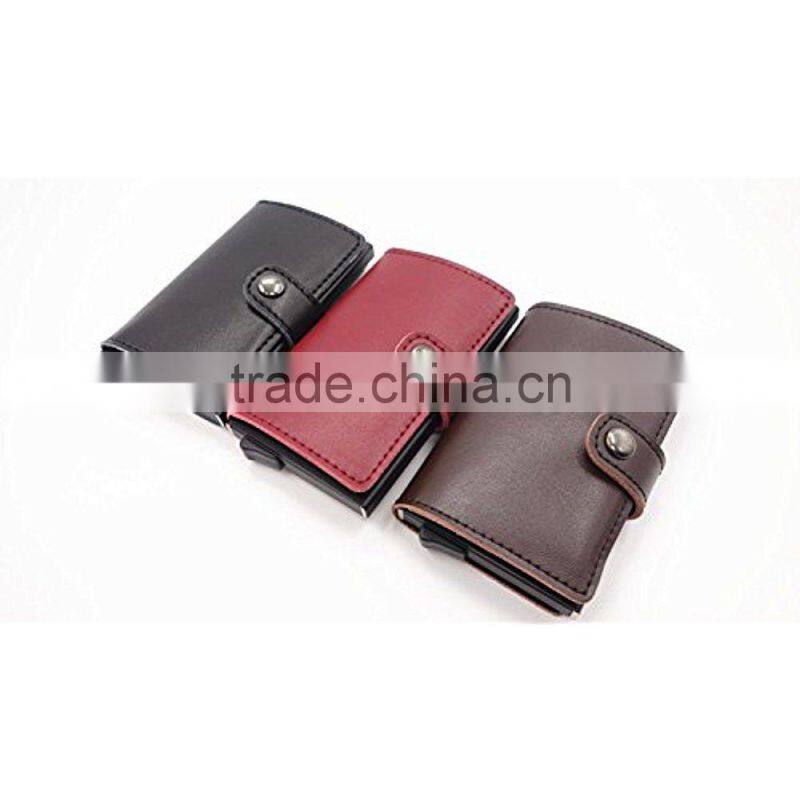 The Automatic Credit Card Holder Rfid Blocking Aluminum Business Pop Up Card Holder