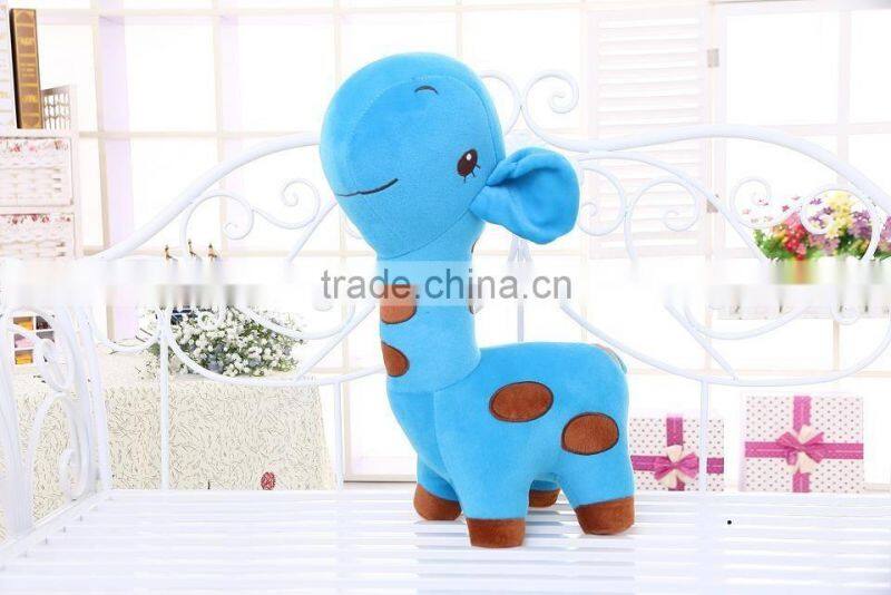 high quality stuffed promotion plush toys giraffe