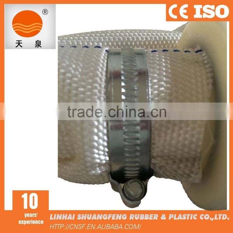 2 inch 13 bar working pressure pvc lined canvas fire hose/pvc fire resistant hose