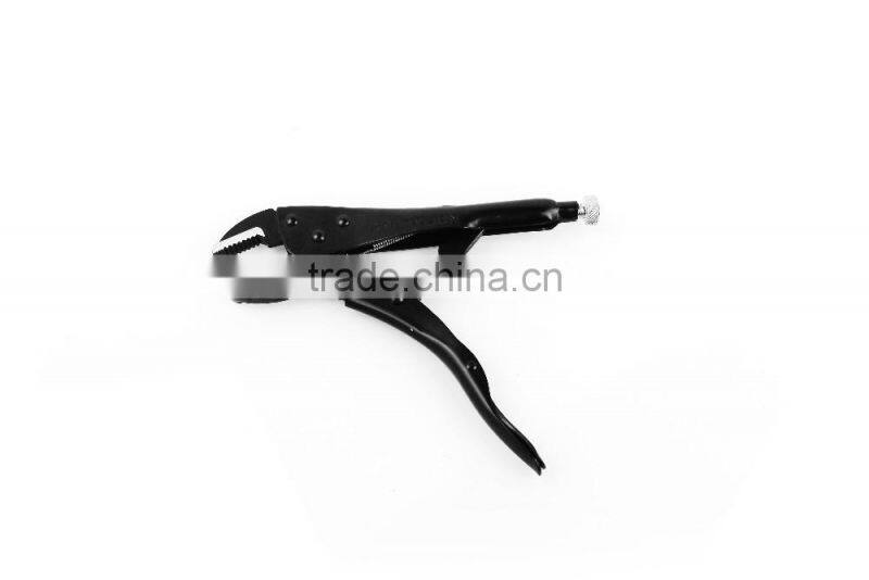 High quality black 10"electrophoresis locking pliers with straight jaw design