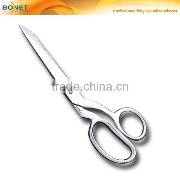 S17008 CE Certificated 8" Professional fully stainless steel forged tailor scissors