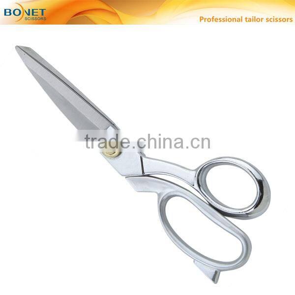 S13001G CE Certificated 8-1/2" professional gold plated tailor scissor brass handle