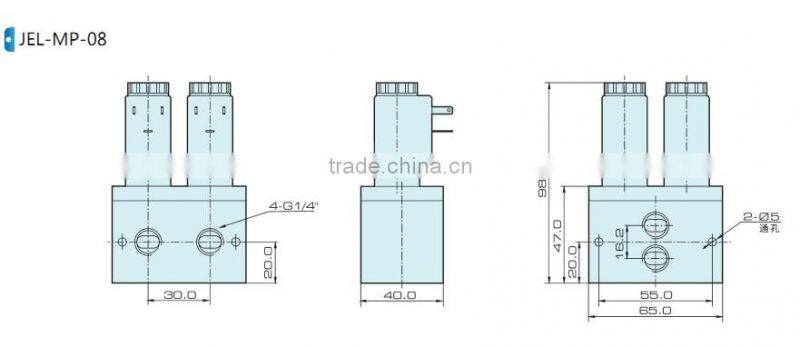 Diaphragm solenoid valves with high quality
