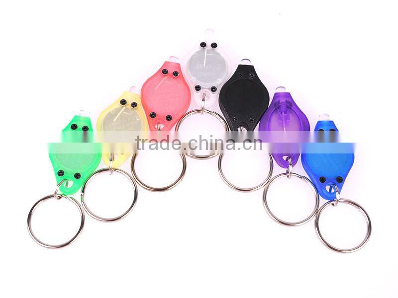 keyKeychain Manufacturers in China Plastic Pink Light 12000-14000mcd LED Custom Keychain