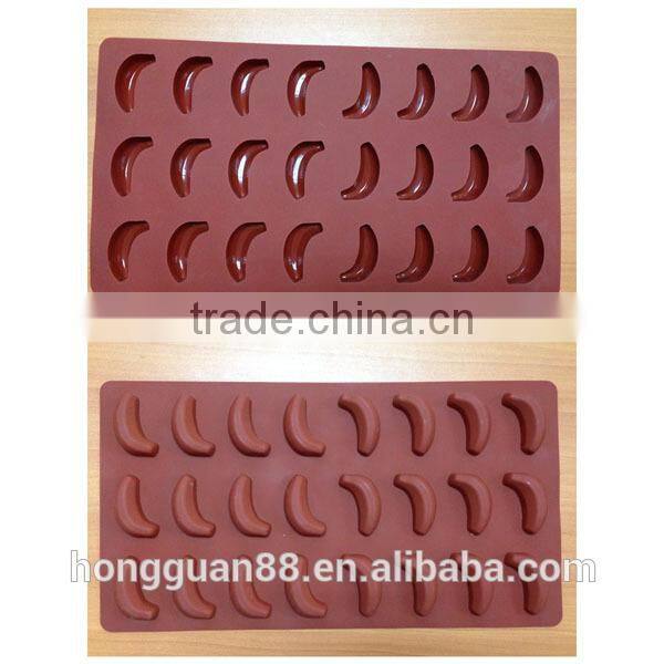 Hot sale 24 holes strong style silicone cake mold