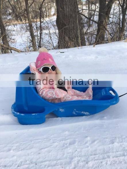 snow BOB with secure ceinture kids snow sled CFO LUGE for under 3 years old