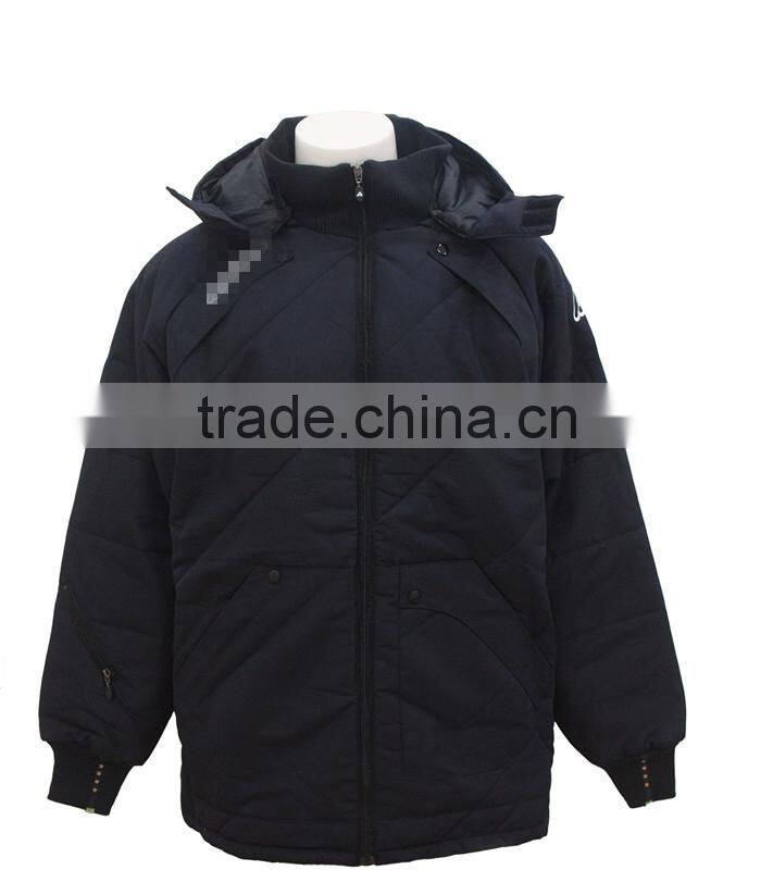 2014 100% cotton cheap trendy mens padding jacket for men