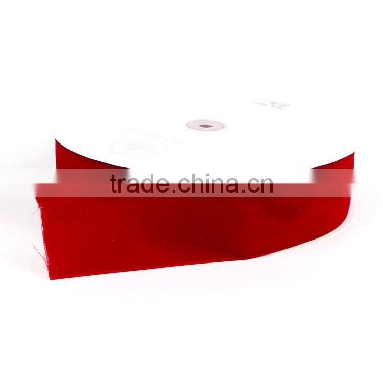 Promotion Christmas Decorative Red Velvet Ribbon