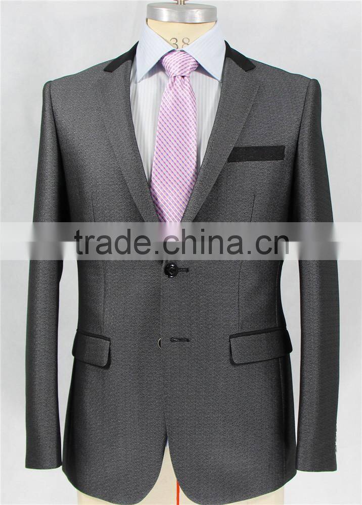 Tuxedo slim fit suit for man-TR material