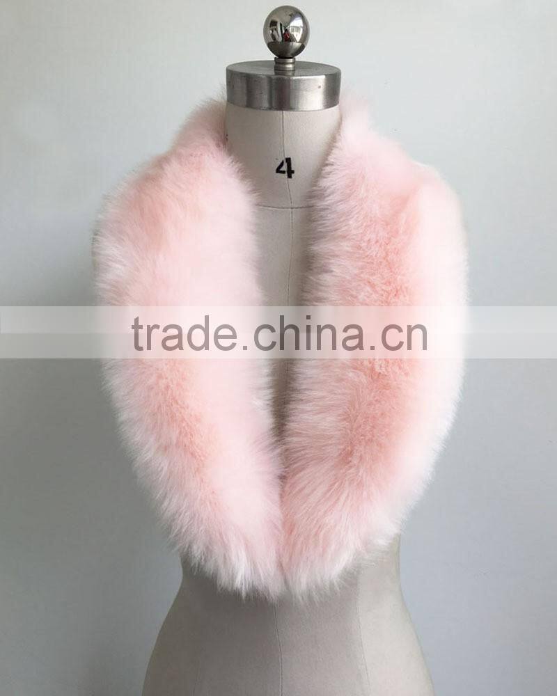 2016 new product Europe style multicolor faux fur scarf woman collar