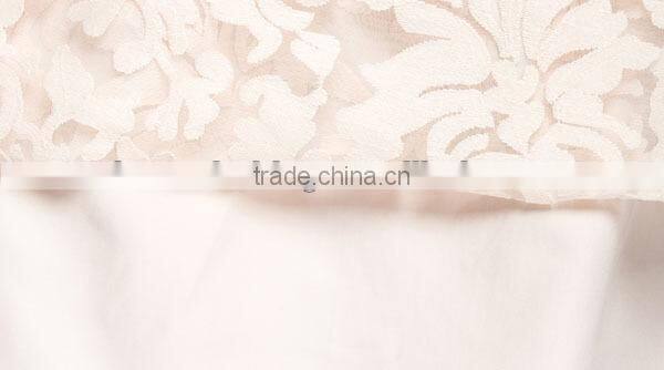 Modern high quality fashion new design ladies' lace overall thick short-sleeved new hot sexy nighty dress