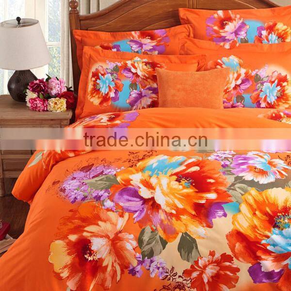2015 China 100%cotton bedding sheet set fabric