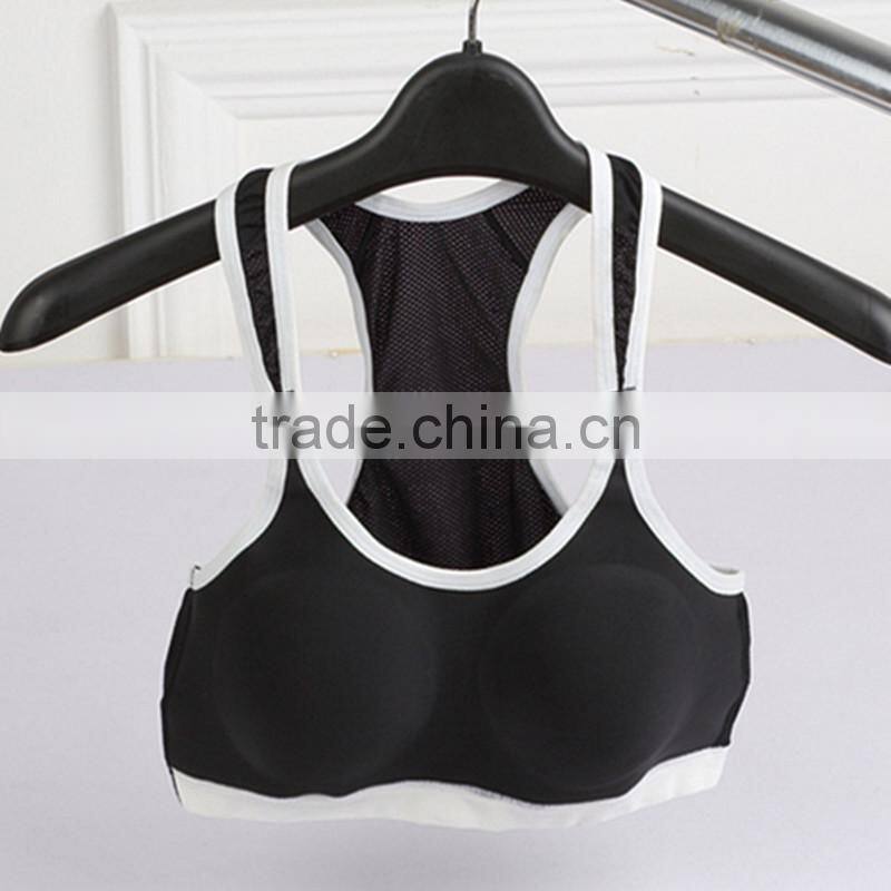 GZY 2015 plain high quakeproof seamless hot sexy xxxx sports bra