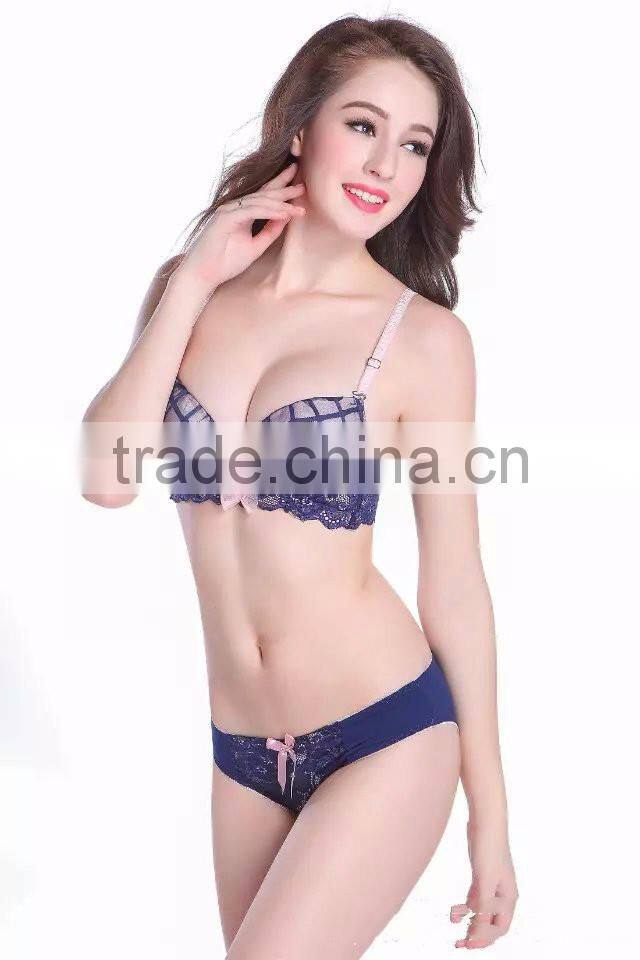 Western style underwear suspender beautiful sexy bra design