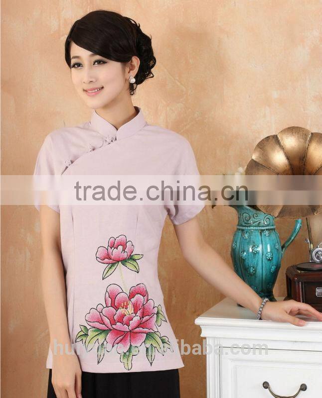 2014 newest woman hotel uniform design / working wear