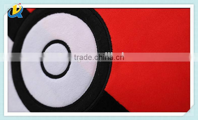 2016 hot selling pokemon pillow pokeball decorative pillow