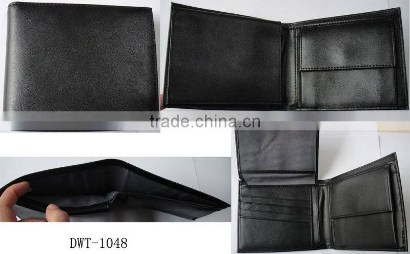 fashion cheap pu leather men wallet