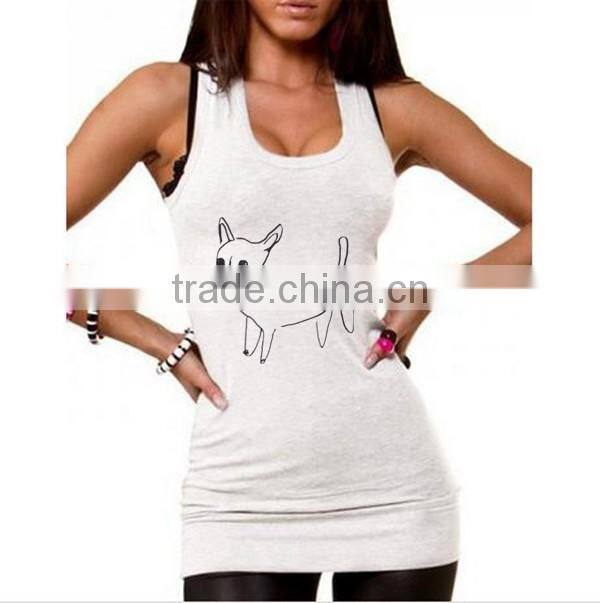 Wholesale women gym tank top for ladies wear