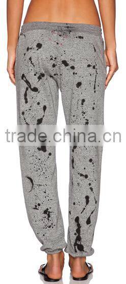 unisex 100% cotton casual Sports sweat Pants
