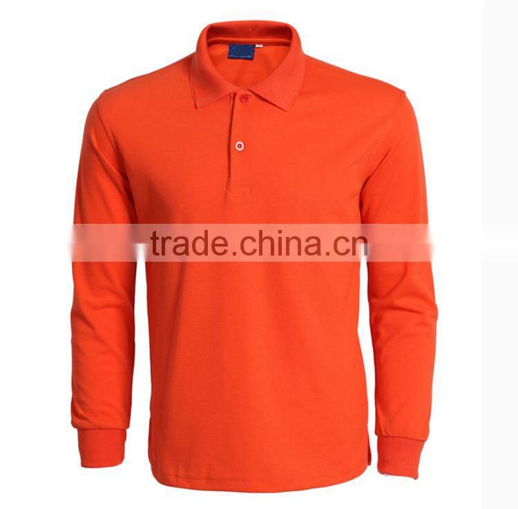 high quality promotional polyseter/cotton most popular sport blank men's polo t shirt