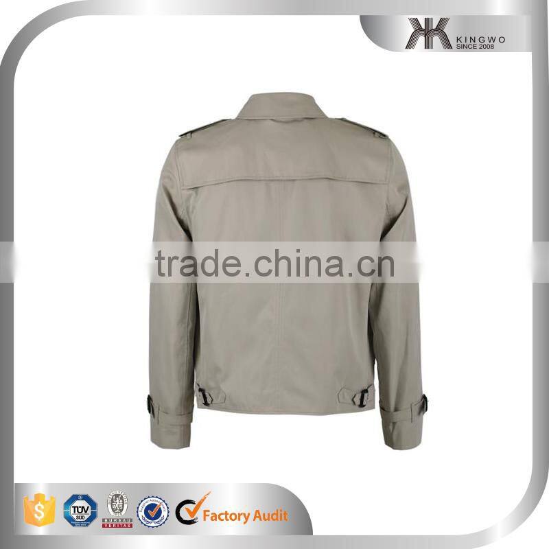 2016 newest best selling stylish high quality luxurious brand khaki jacket men