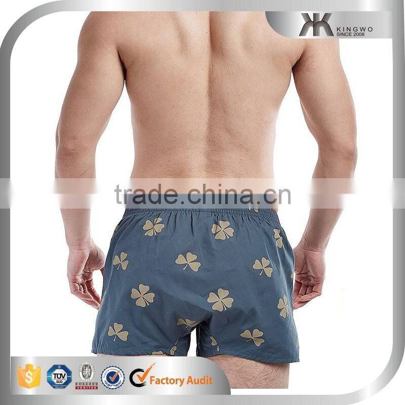 Wholesale Customized Fabric/Printing Cotton Mens Boxer Shorts