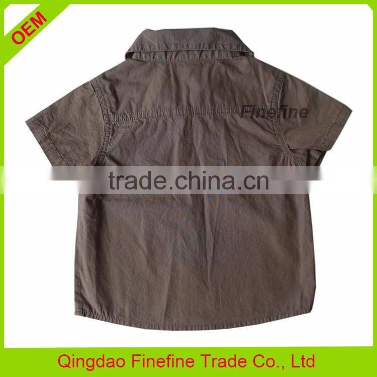 New design boys shirts in summer