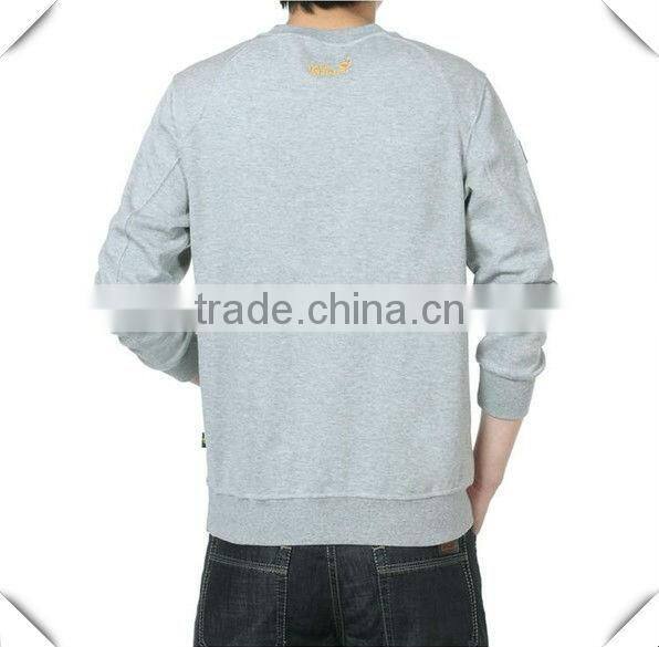Mens cotton long sleeve emboridery tshirts 201315
