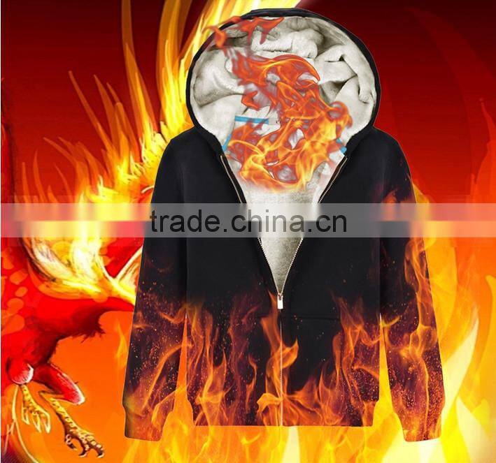 Custom fashion fleece hoodies in bulk