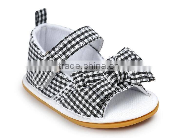 denim baby girl shoes, stripe baby girl shoes