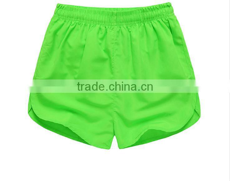 fashion quick dry men's casual beachwear,gym wear,sportswear fluorescent shorts running shorts/boxer