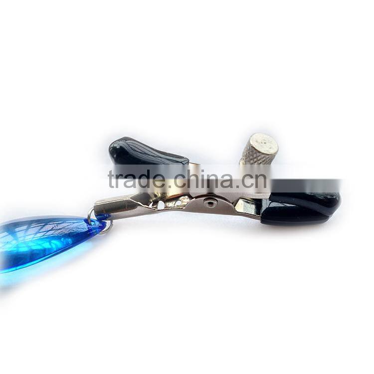 GEEK sexy 1 Pair Nipple Clamps Clips Jewellery Bust Massager Stimulate Sex Toy Flirt Adult china sex toys supplier