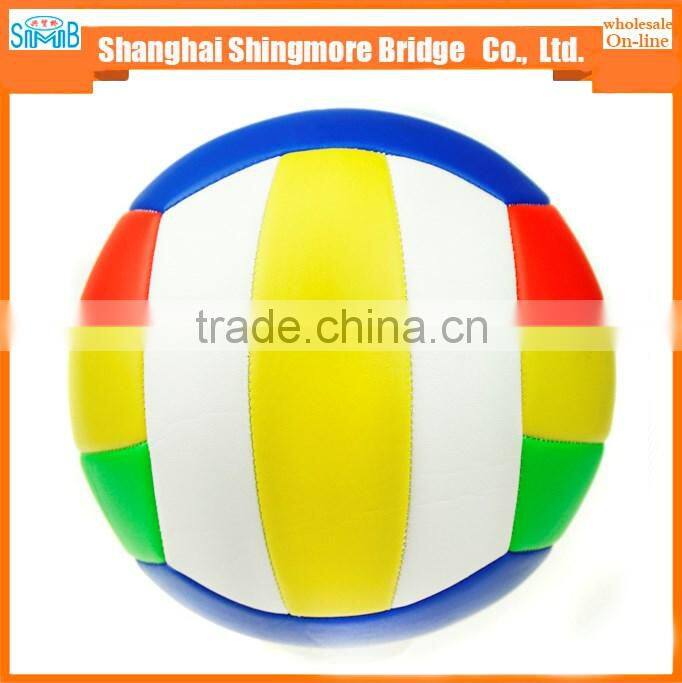alibaba china cheap wholesale high quality custom logo PU volleyball