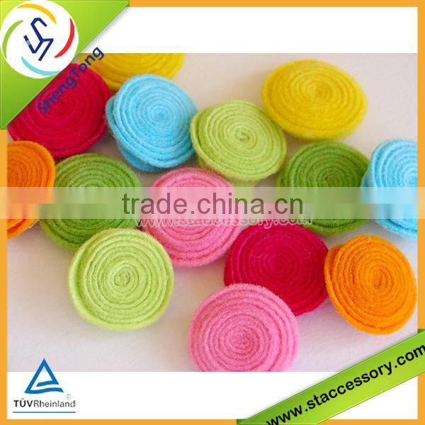 popular wholesale artificial flower fabric flower felt flower