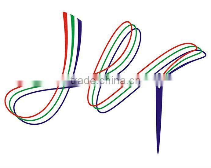 Mercerized crochet cotton prewound bobbin thread