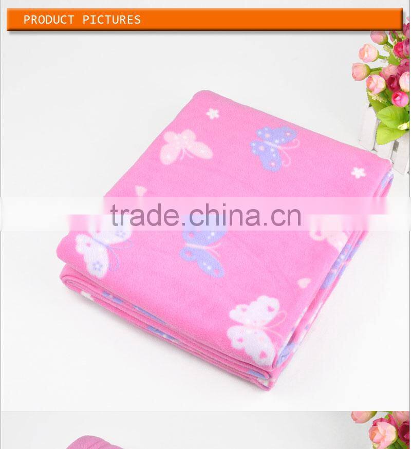 kid luxuriously dog print velvet super soft blanket