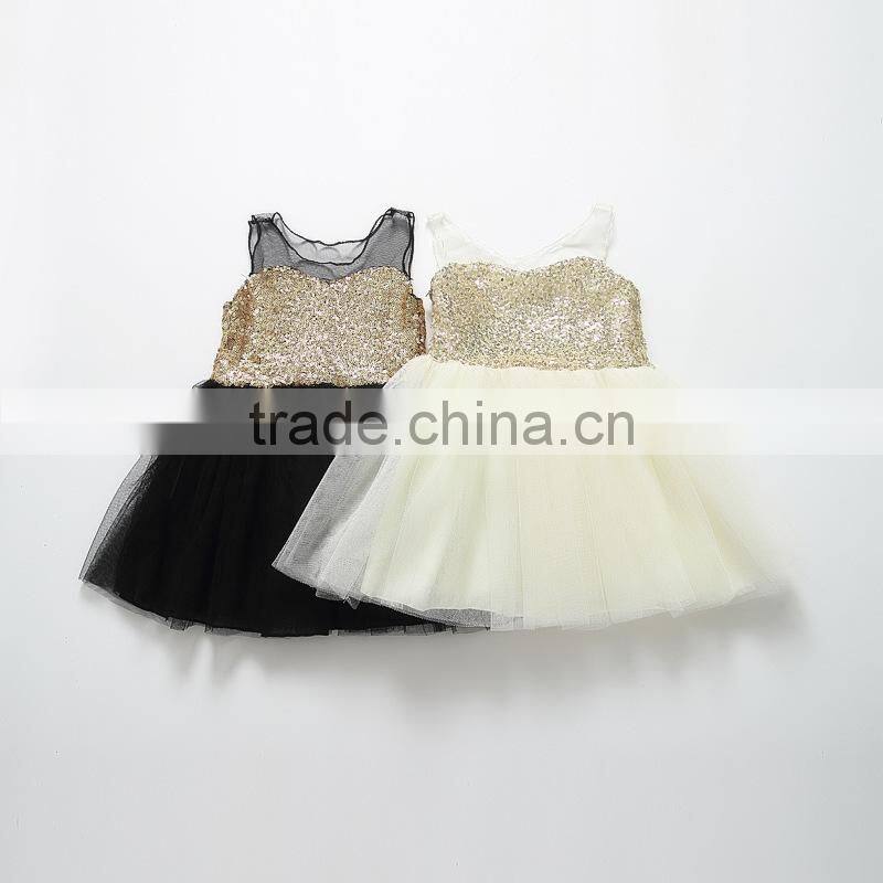 Top quality girl dress 2-6 years,sequin baby girl dresses special occasion M5112001