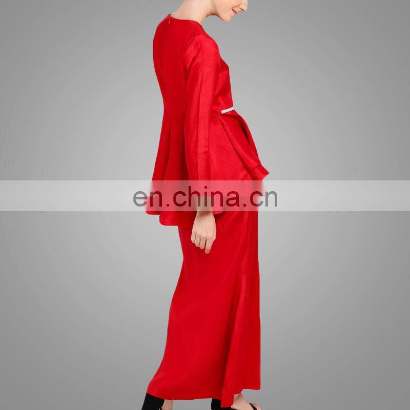 Fashion muslim baju kurung mordern islamic women clothing in malaysia