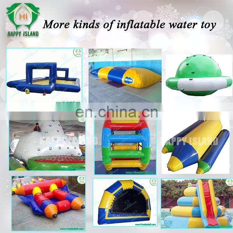 HI hot sale popular adults inflatable water banana boat for sale