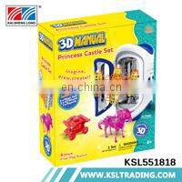 Novel design wholesale educational kids diy robot mini 3d printer toys