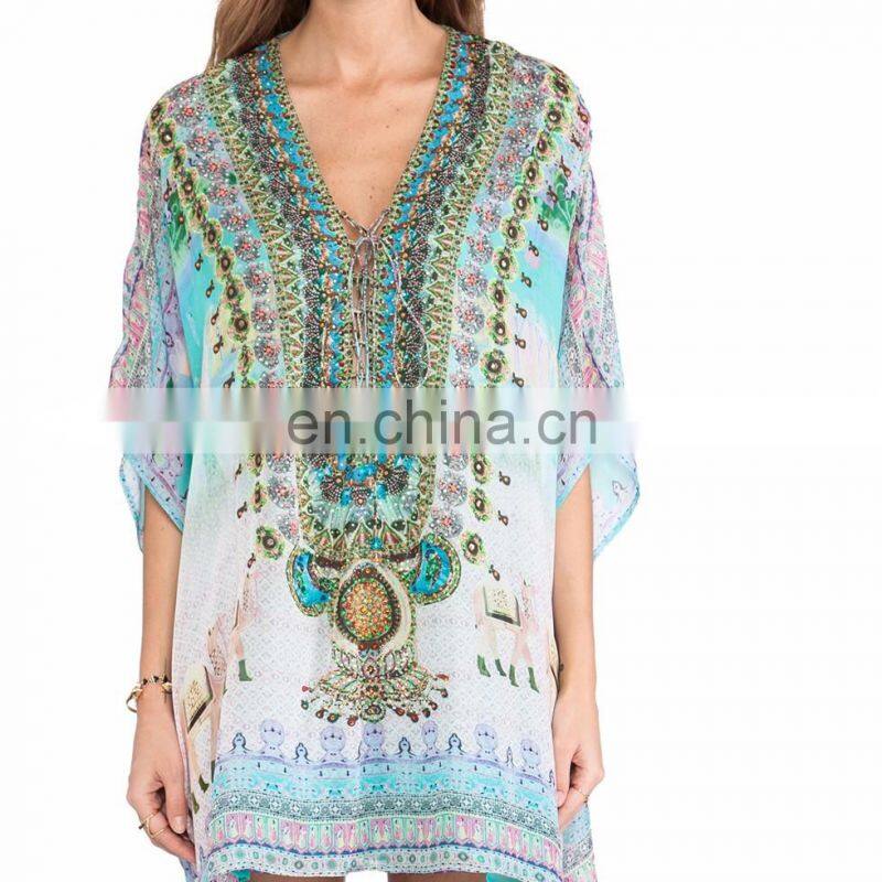 Camillia kaftan beach dress India casual dress for beach party ladies summer