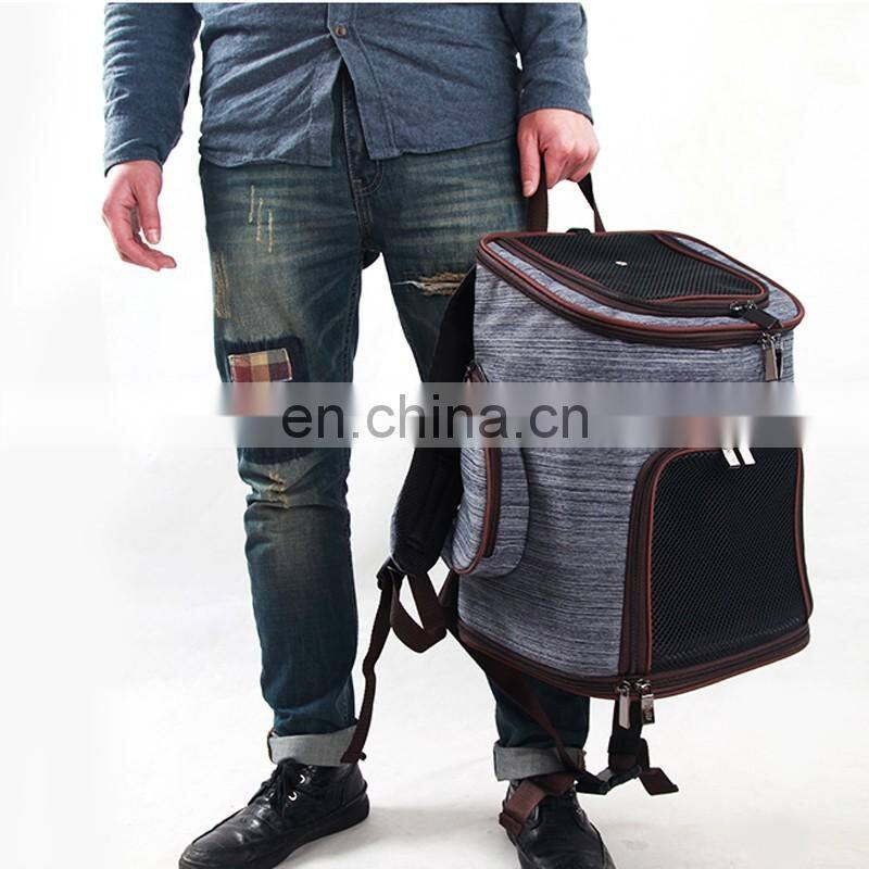 ODM fashion new denim pet backpack for man and women