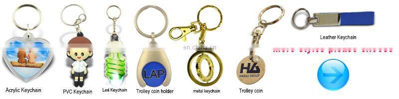 Novelty Blank Heart Shaped Key Ring Custom Maker Metal Stand Car Name