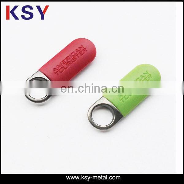 Wholesale zinc alloy metal zipper puller for bag accessories
